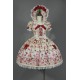 Antique Doll Strawberry Cake Bouquet Blouse JSK and OP(Reservation/3 Colours/Full Payment Without Shipping)
